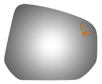 SIDE VIEW MIRROR W BLIND SPOT CROSS PATH